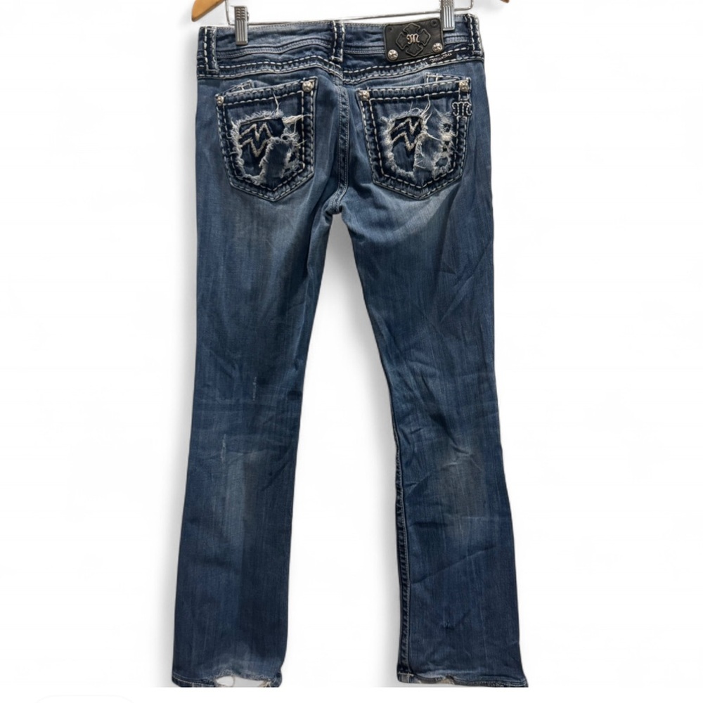 Miss Me | Women’s Rhinestone Jessica Blue Y2K Women's Jeans | 30